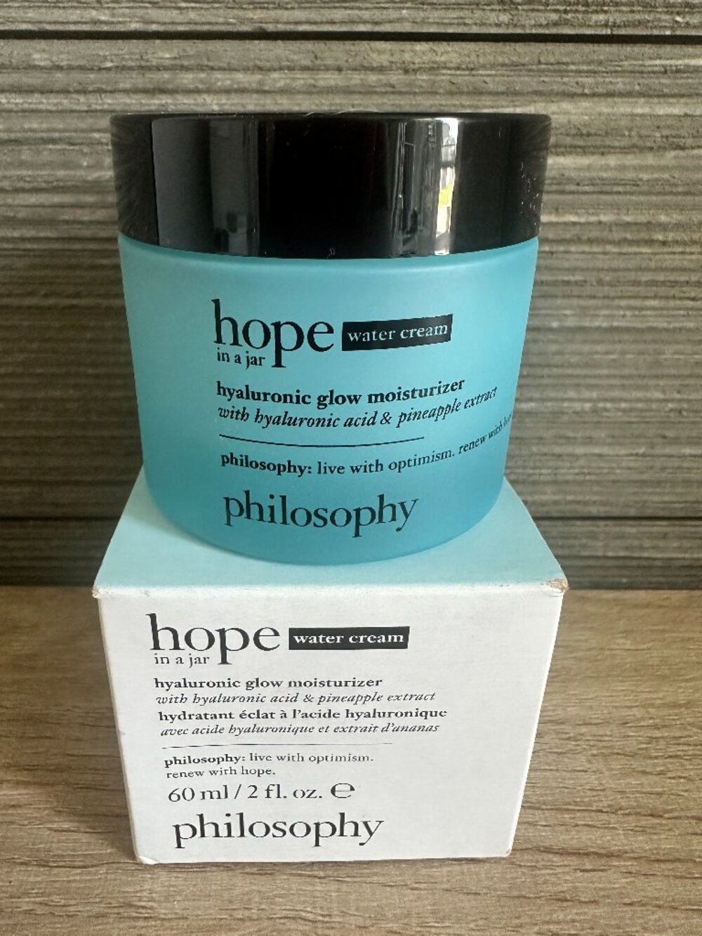 Philosophy Hope in  Jar Moisturizer, Water Cream, NEW